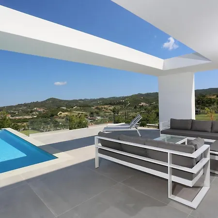 Villas Les Blancs 2 - Private Pool, 5 Bdrms, Panoramic View * Hanioti